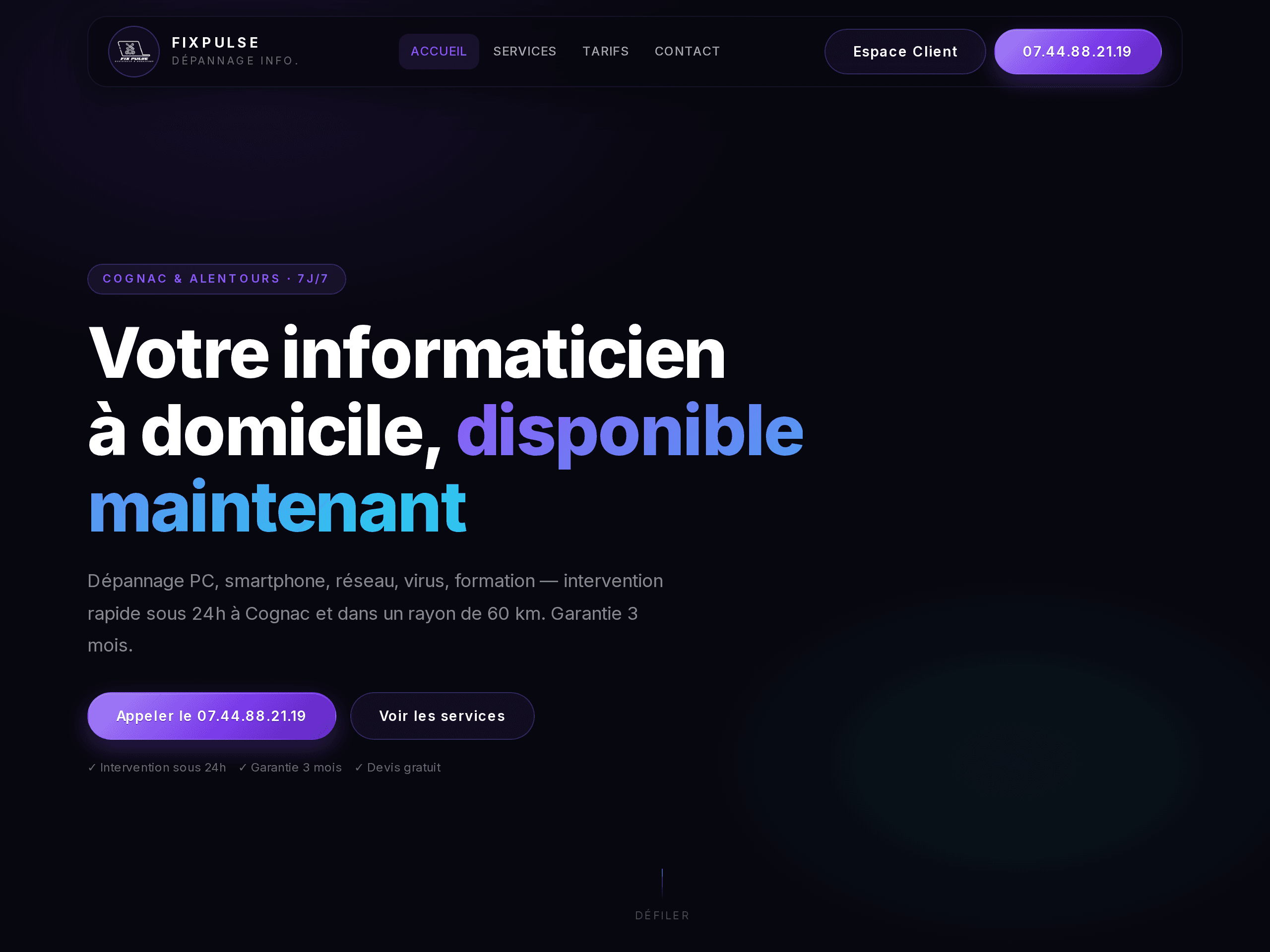 FixPulse — après